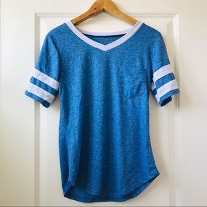 Simple/Casual Baseball Style Tee